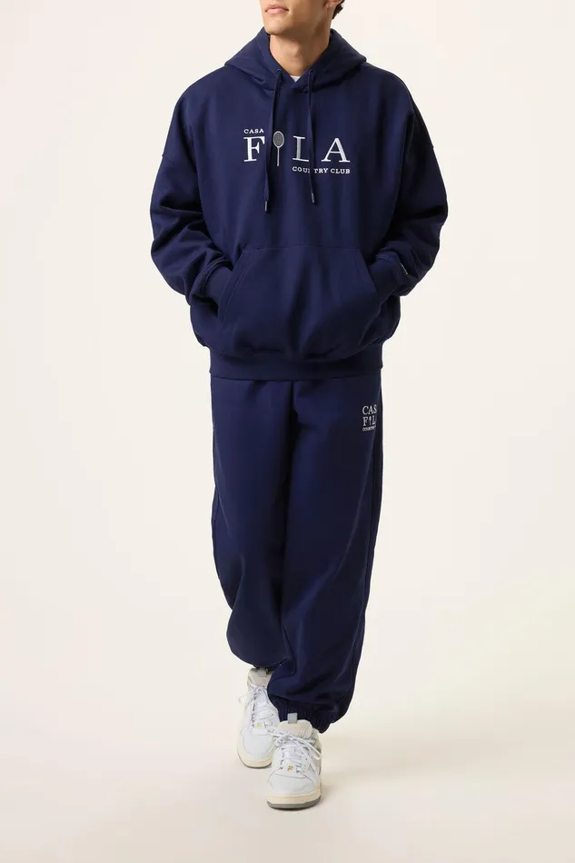 Matching Sets Women Fila Casa Fila Country Club Hoodie 400 Fila Navy Matching Sets Women Fila Casa Fila Country Club Hoodie 400 Fila Navy