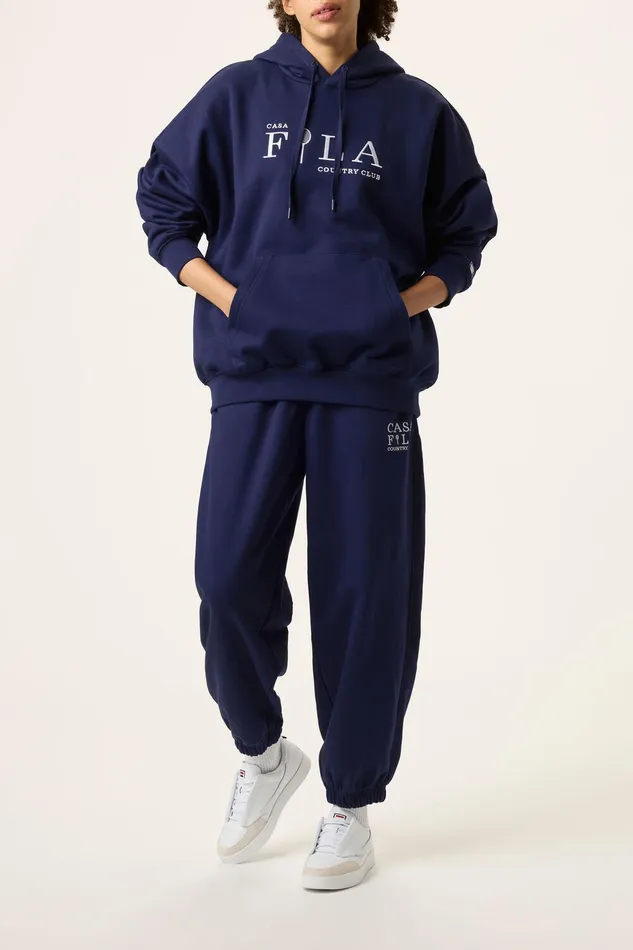 Matching Sets Women Fila Casa Fila Country Club Hoodie 400 Fila Navy Matching Sets Women Fila Casa Fila Country Club Hoodie 400 Fila Navy