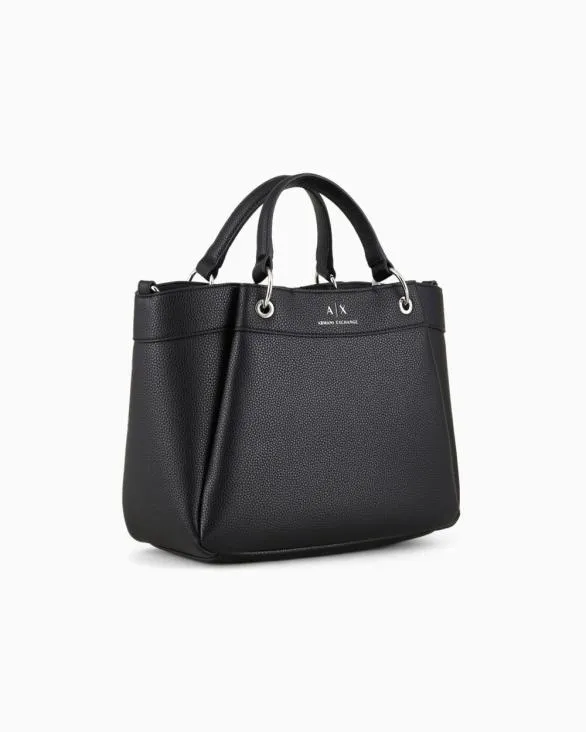 Medium Handbag With Degrad Shoulder Strap Black Women Armani Shoppers Medium Handbag With Degrad Shoulder Strap Black Women Armani Shoppers