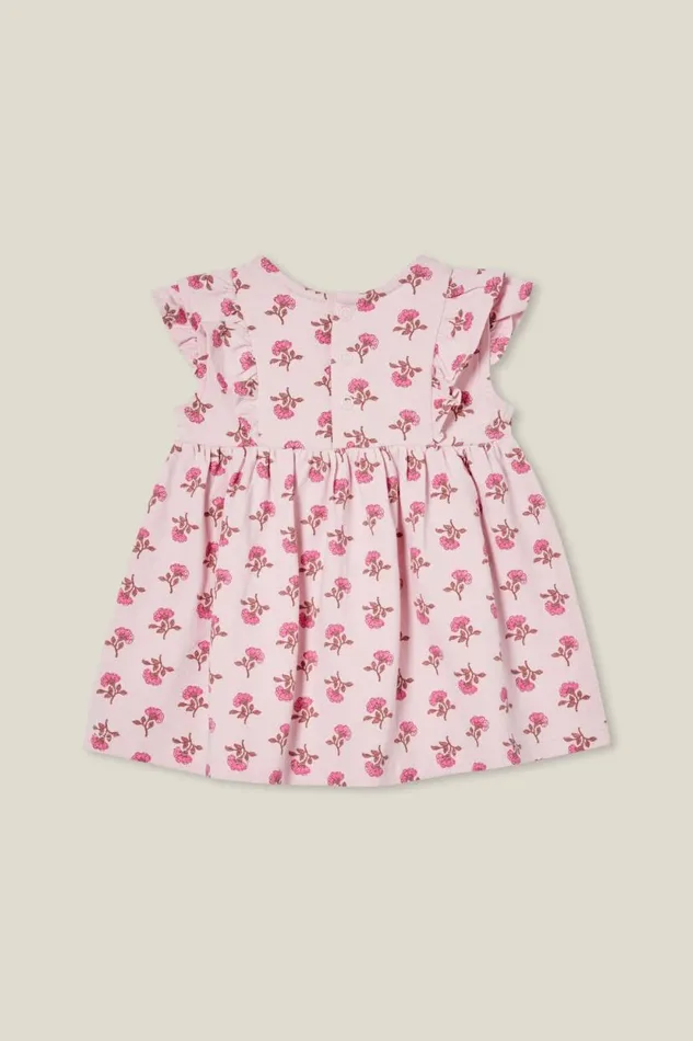 Megan Sleeveless Ruffle Dress Ballerinamaeve Flower Stamp Baby Cotton On Dresses and All In Ones Megan Sleeveless Ruffle Dress Ballerinamaeve Flower Stamp Baby Cotton On Dresses and All In Ones