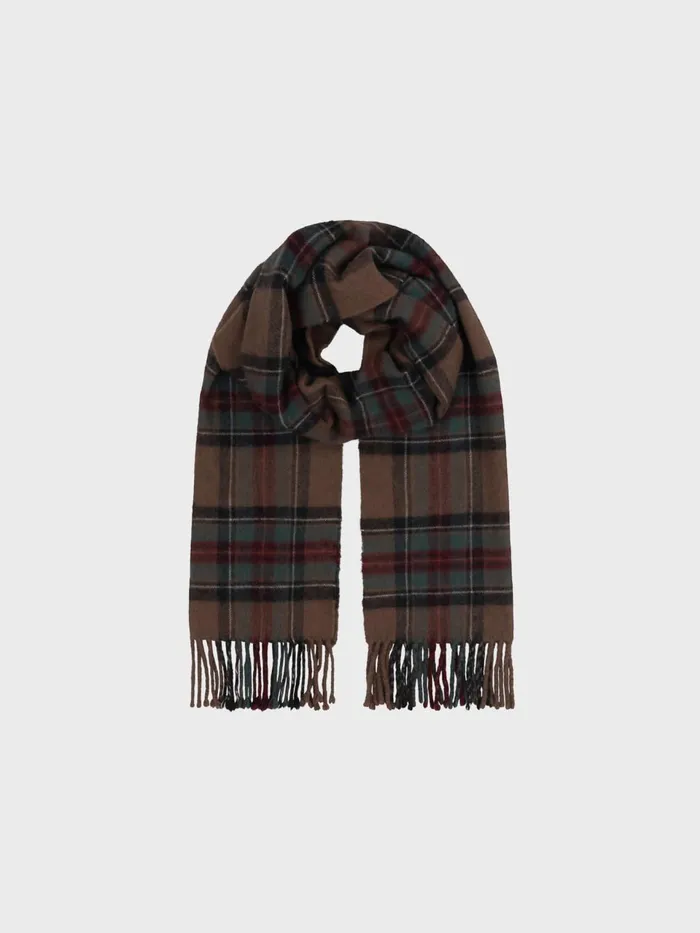 Men Begg X Co Scarves Cashayr Avoriaz Cashmere Scarf Mink Spruce