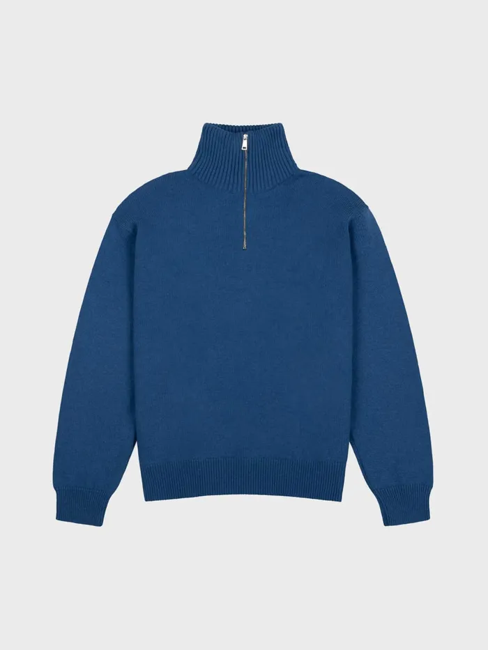 Men Begg X Co Sweaters Archie Zip Cashmere Sweater Marmara