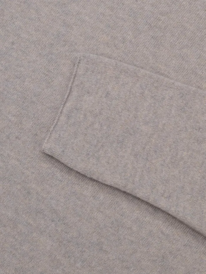 Men Begg X Co Sweaters Miles Cashmere Longsleeve TShirt Agate