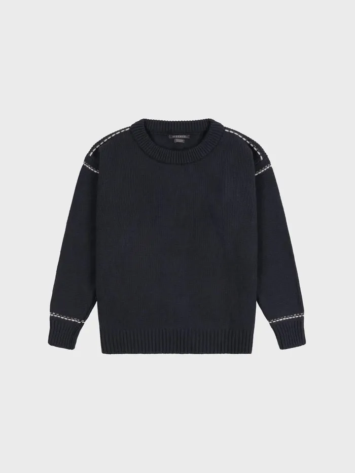 Men Begg X Co Sweaters Sapporo Cashmere Sweater Astrakhan Earl Grey
