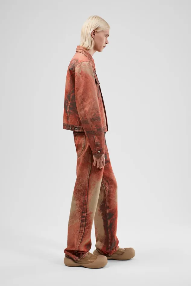 Men Camper Denim Denim Jeans Burnt Orange Denim Jeans Men Camper Denim Denim Jeans Burnt Orange Denim Jeans