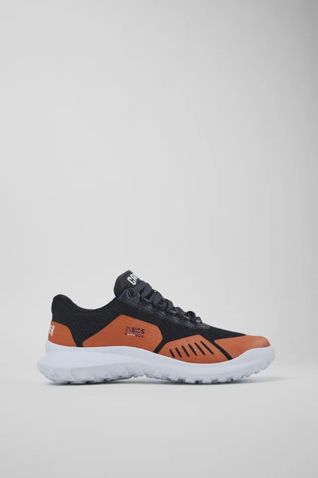 Men Camper Sneakers Camper X INEOS Britannia Blue And Orange Textile Sneakers Men Camper Sneakers Camper X INEOS Britannia Blue And Orange Textile Sneakers