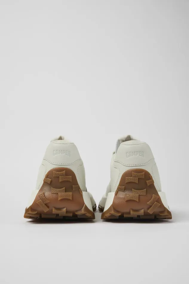 Men Camper Sneakers Drift Trail VIBRAM White Leather And Textile Sneakers Men Camper Sneakers Drift Trail VIBRAM White Leather And Textile Sneakers