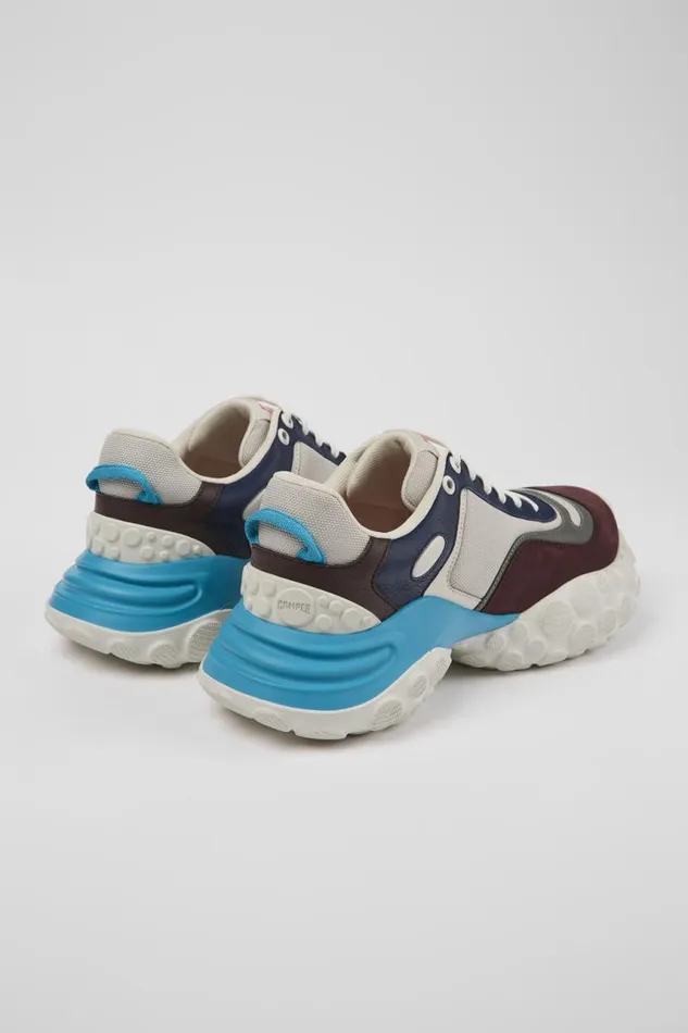 Men Camper Sneakers Pelotas Mars Multicolored Textile And Nubuck Sneakers Men Camper Sneakers Pelotas Mars Multicolored Textile And Nubuck Sneakers