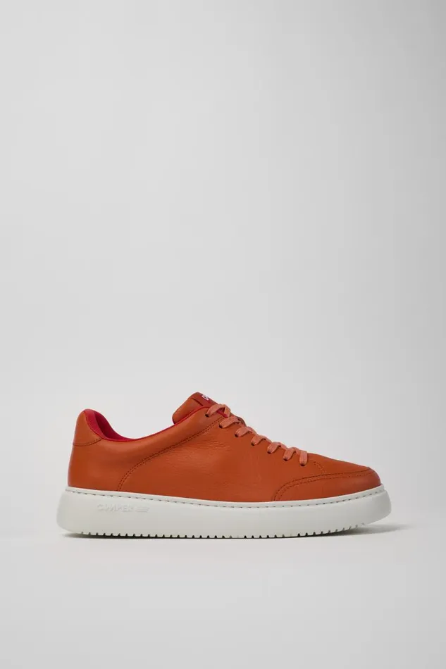 Men Camper Sneakers Runner K21 Orange Leather Sneakers Men Camper Sneakers Runner K21 Orange Leather Sneakers