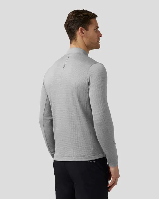 Men Castore 14 Zips Golf Pinnacle Tech Half Zip Top 8211 Steel
