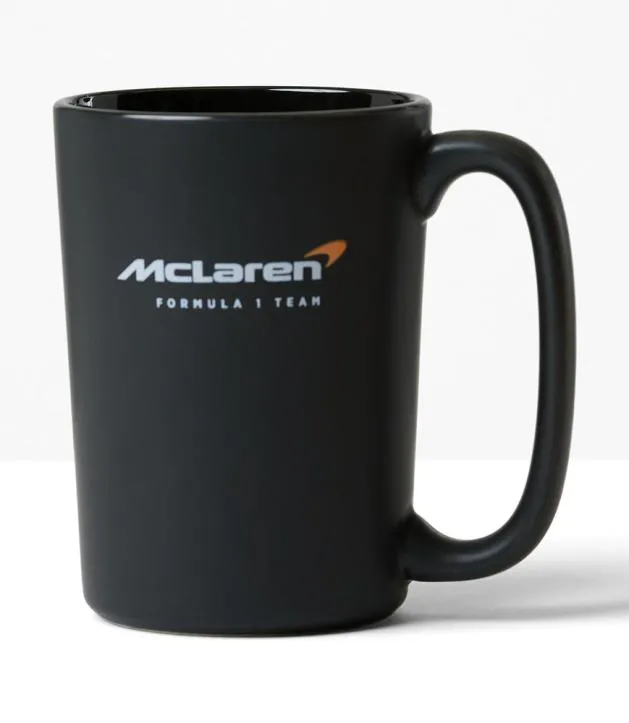 Men Castore Accessories Black McLaren Matte Finish Mug
