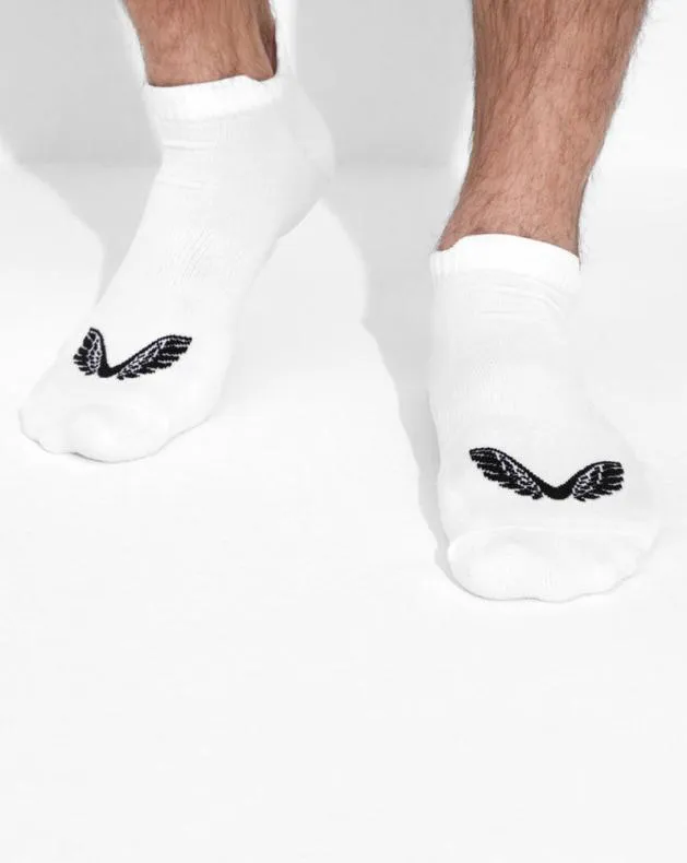 Men Castore Accessories White Ankle Sock 2pk