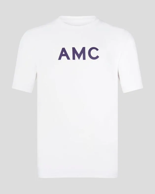 Men Castore Tops AMC Core Graphic TShirt 8211 White