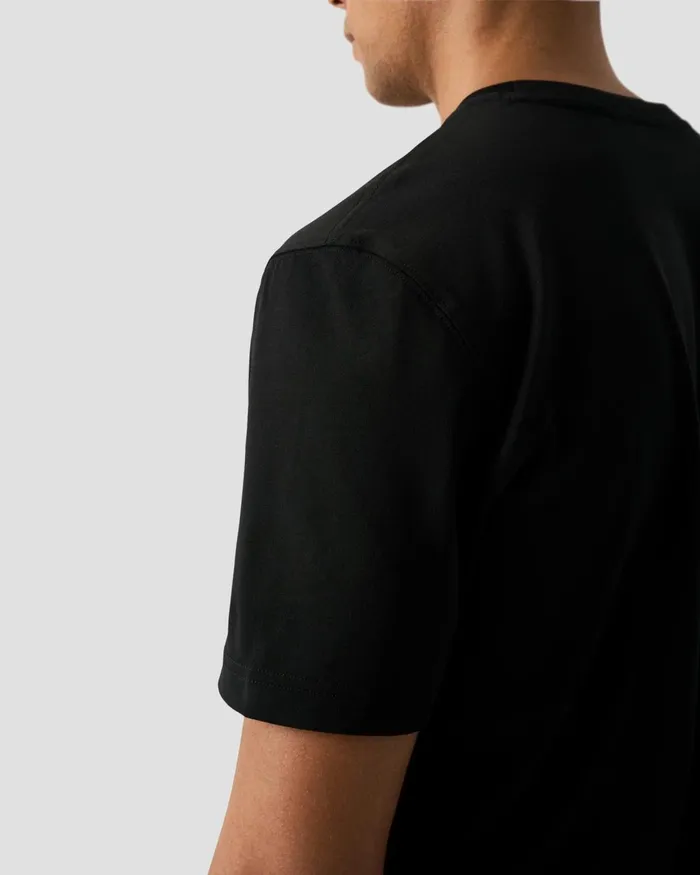 Men Crewneck TShirt Black Eton TShirts Men Crewneck TShirt Black Eton TShirts