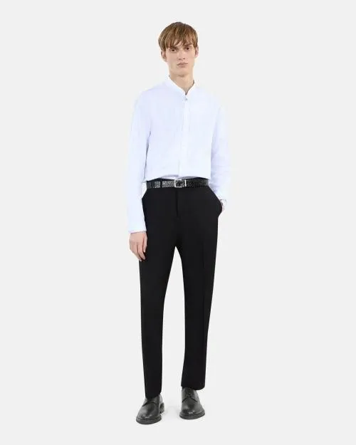 Men Derbies and Loafers The Kooples Black Leather LaceUp Shoes Black