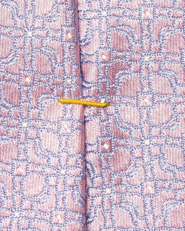 Men Flower Silk Tie Pink Eton Ties Men Flower Silk Tie Pink Eton Ties