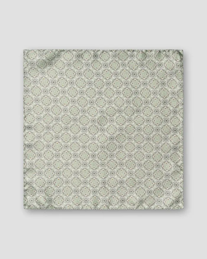 Men FourSide Pocket Square Green Eton Pocket Squares Men FourSide Pocket Square Green Eton Pocket Squares