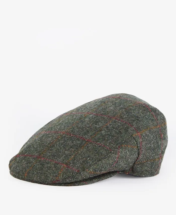 Men Hats Barbour Crieff Flat Cap Classic Brown