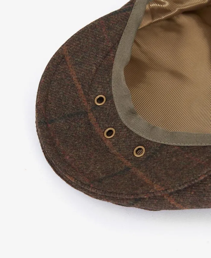 Men Hats Barbour Crieff Flat Cap Olivered Overcheck Men Hats Barbour Crieff Flat Cap Olivered Overcheck