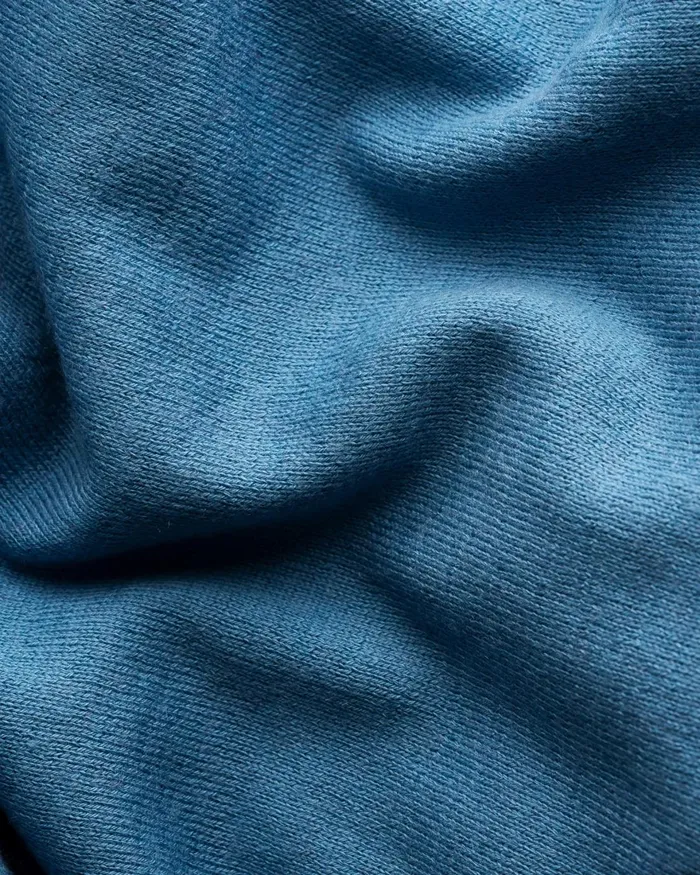 Men Knit Polo Shirt Blue Eton Knitwear Men Knit Polo Shirt Blue Eton Knitwear