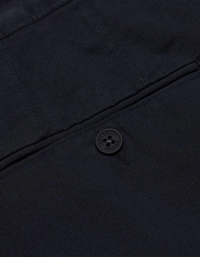 Men Orlebar Brown Day Shorts Bulldog StretchCotton Dark Navy
