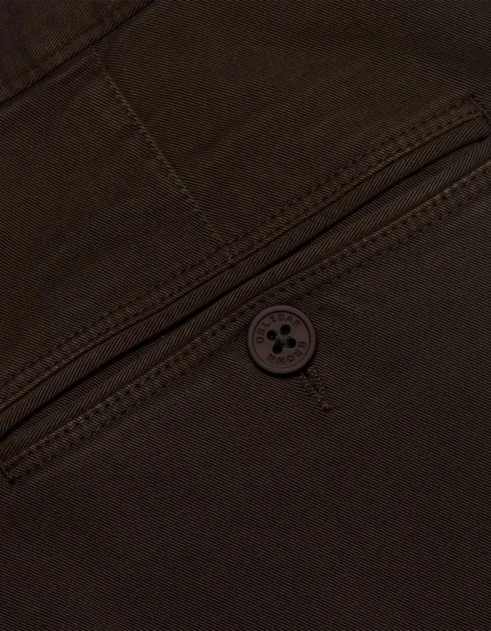 Men Orlebar Brown Day Shorts Bulldog StretchCotton Truffle