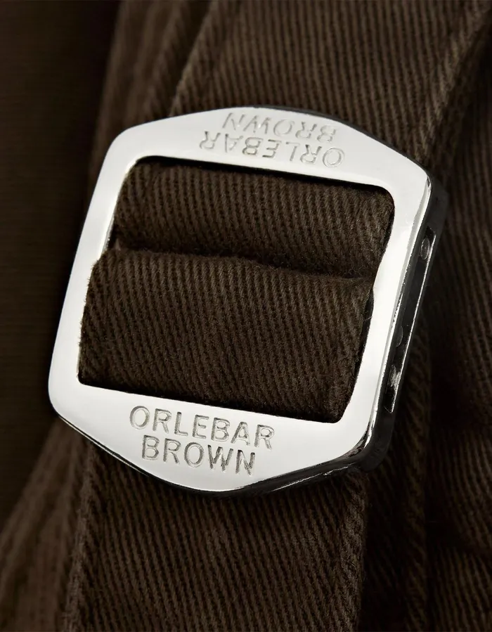 Men Orlebar Brown Day Shorts Bulldog StretchCotton Truffle