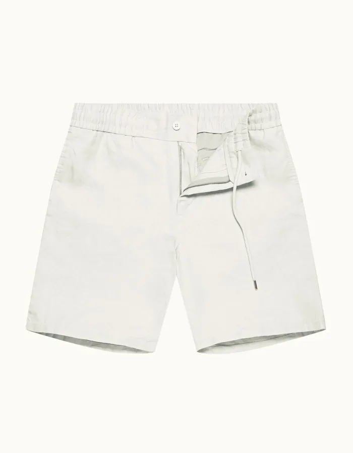 Men Orlebar Brown Day Shorts Cornell Linen Sandbar