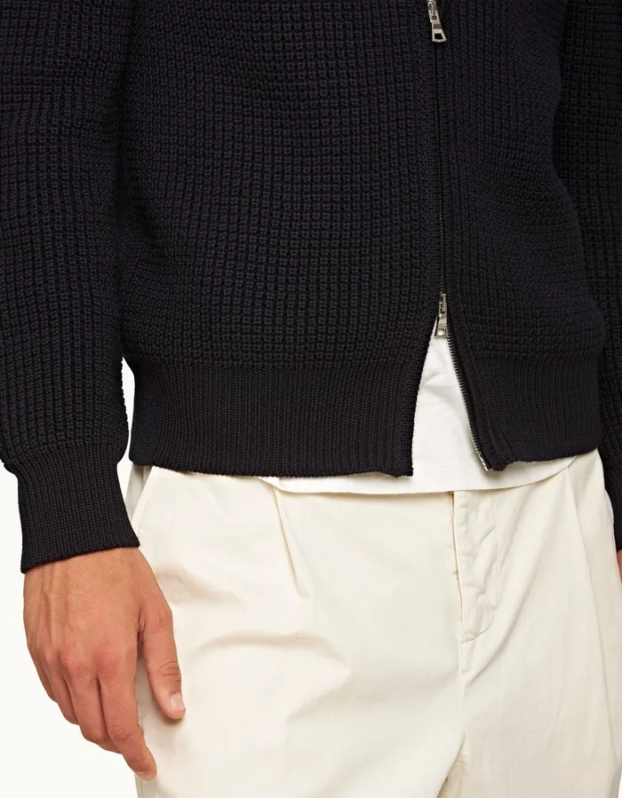 Men Orlebar Brown Knitwear Swan Night Iris