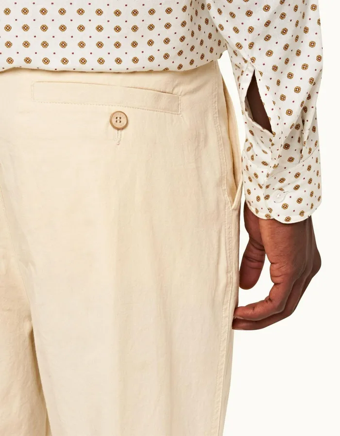 Men Orlebar Brown Shirts Ridley Sea Mist