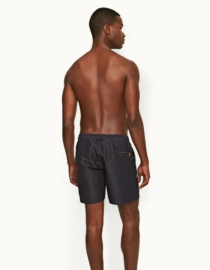 Men Orlebar Brown Swim Shorts Bulldog Drawcord Night Iris