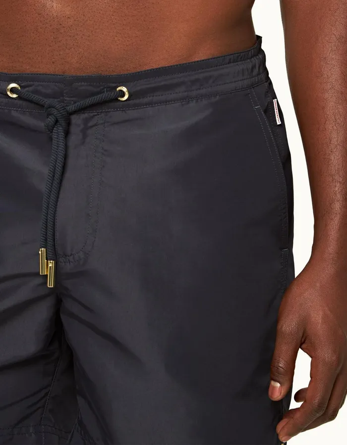 Men Orlebar Brown Swim Shorts Bulldog Drawcord Night Iris