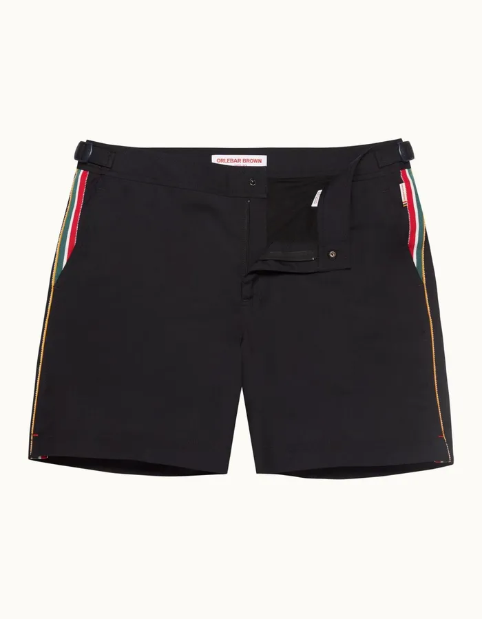 Men Orlebar Brown Swim Shorts Bulldog Merino Night Iris