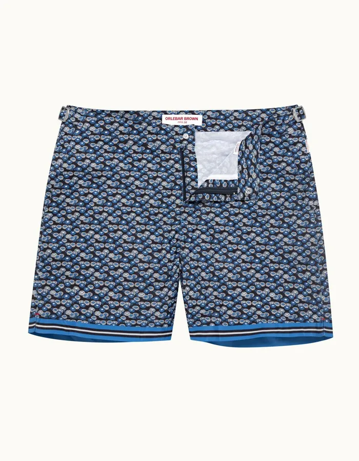 Men Orlebar Brown Swim Shorts Bulldog Night Irispowdered Sky