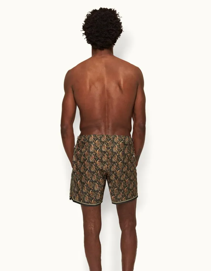 Men Orlebar Brown Swim Shorts Bulldog Palm