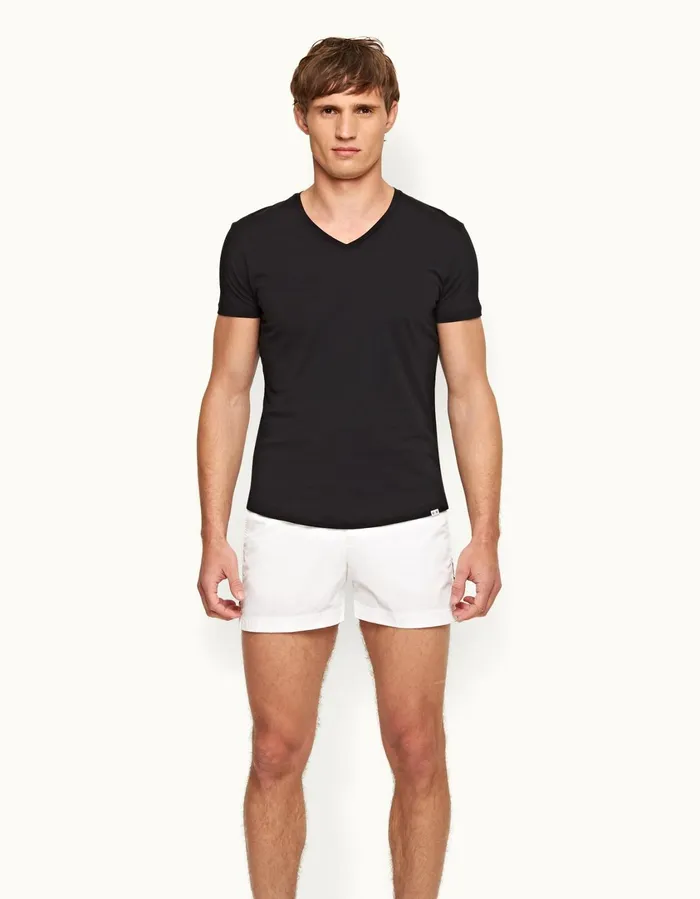 Men Orlebar Brown TShirts ObV Black