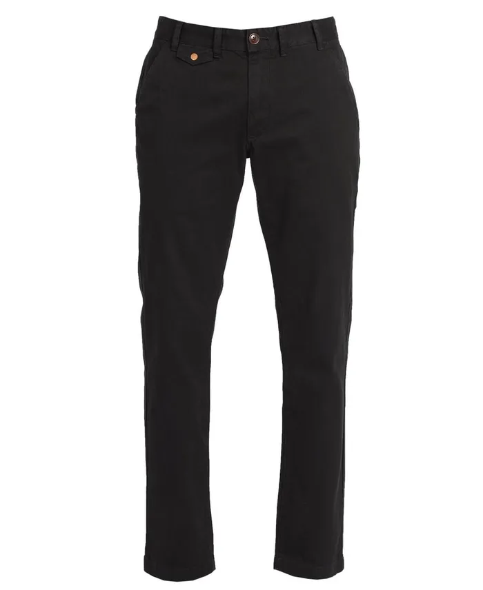 Men Pants Barbour Neuston Twill Chinos Stone