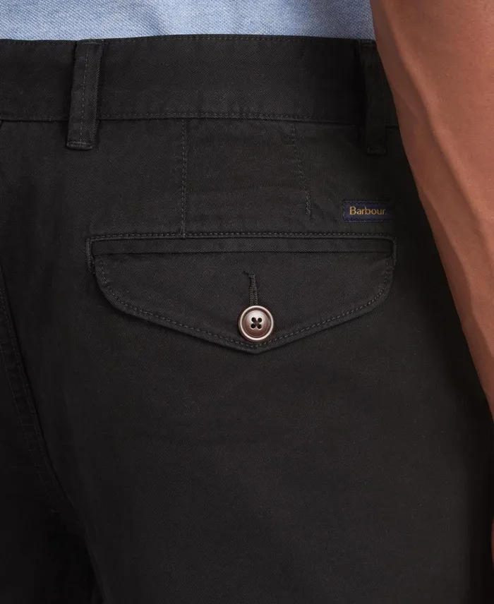 Men Pants Barbour Neuston Twill Chinos Stone