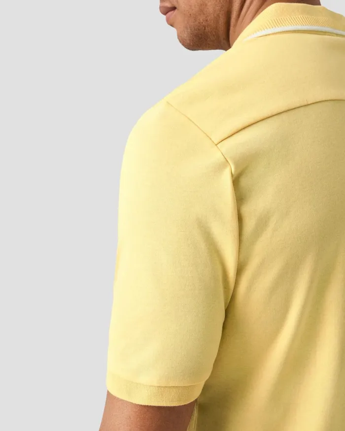 Men Polo Shirt Yellow Eton Polo Shirts Men Polo Shirt Yellow Eton Polo Shirts
