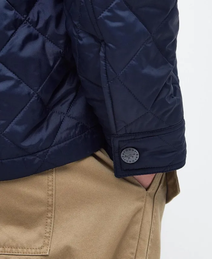 Men Quilted Jackets Barbour X Maison Kitsun KenningQuilted Jacket Classic Green Men Quilted Jackets Barbour X Maison Kitsun KenningQuilted Jacket Classic Green
