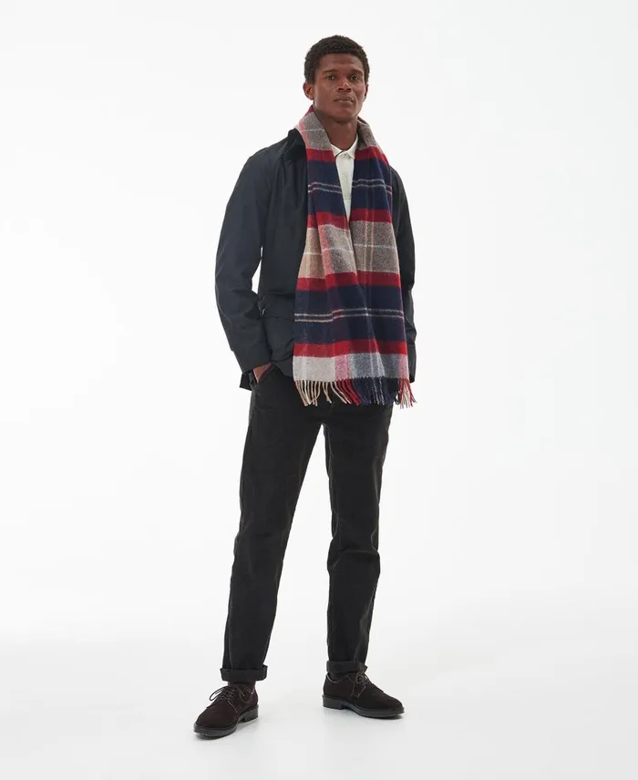 Men Scarves and Handkerchiefs Barbour Inverness Tartan Scarf Cranberry Tartan Men Scarves and Handkerchiefs Barbour Inverness Tartan Scarf Cranberry Tartan