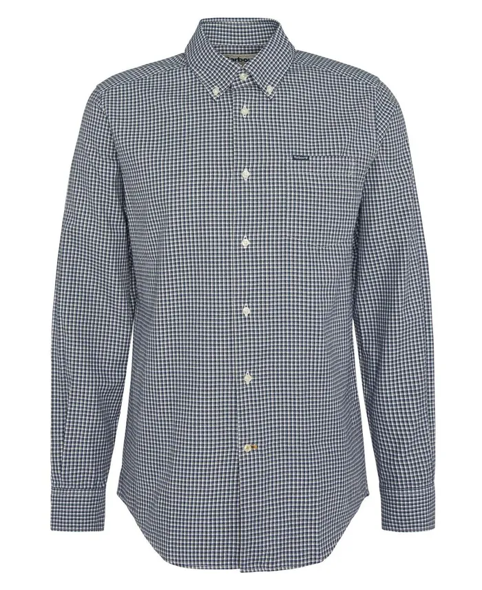 Men Shirts Barbour Darnick Tailored Shirt Classic Navy Men Shirts Barbour Darnick Tailored Shirt Classic Navy