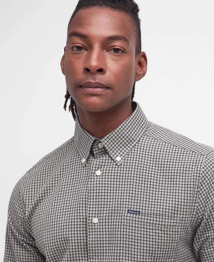 Men Shirts Barbour Darnick Tailored Shirt Classic Navy Men Shirts Barbour Darnick Tailored Shirt Classic Navy