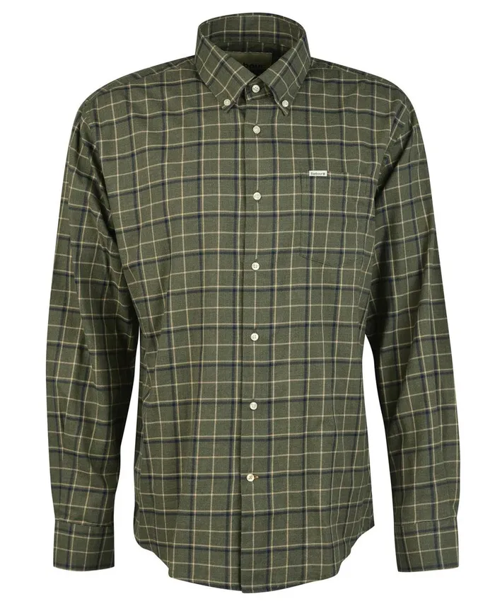 Men Shirts Barbour Pelton Regular Shirt Navy Men Shirts Barbour Pelton Regular Shirt Navy