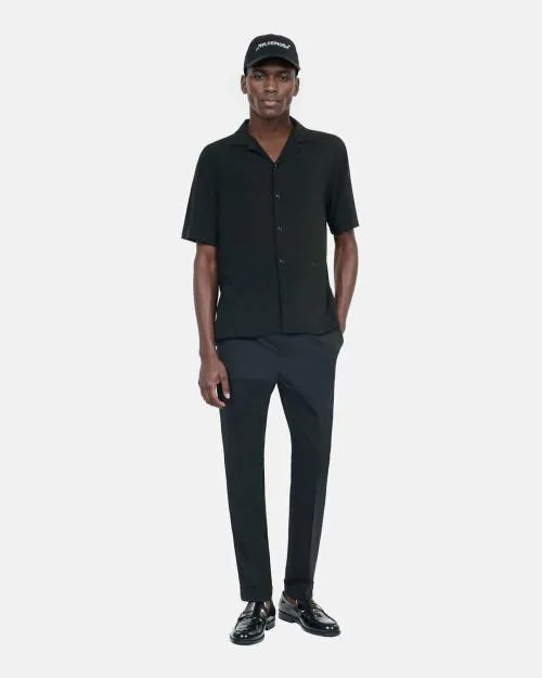 Men Shirts The Kooples Black ShortSleeved Shirt Black