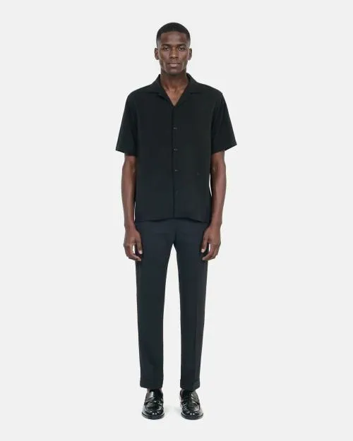 Men Shirts The Kooples Black ShortSleeved Shirt Black