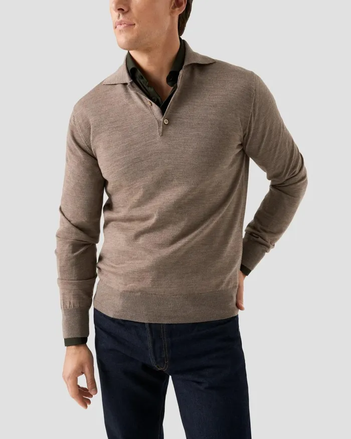 Men Solid Merino Wool Shirt Green Eton Dress Shirts Men Solid Merino Wool Shirt Green Eton Dress Shirts