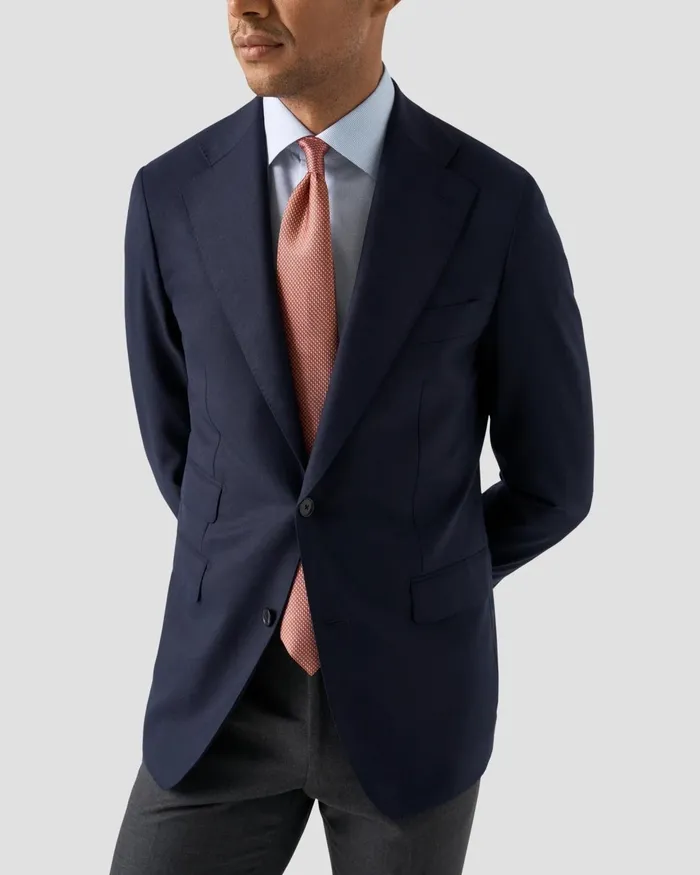 Men Solid Signature Oxford Shirt Blue Eton Dress Shirts Men Solid Signature Oxford Shirt Blue Eton Dress Shirts