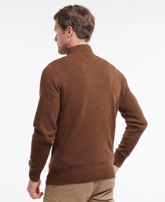 Men Sweaters Barbour Nelson Essential Half Zip Seaweed Men Sweaters Barbour Nelson Essential Half Zip Seaweed