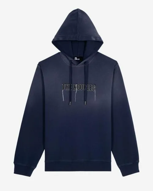 Men Sweatshirts The Kooples Navy Logo Sweatshirt Dark Navy